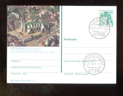 "BUNDESREPUBLIK DEUTSCHLAND" 1977, Bildpostkarte Mit Bildgleichem Stempel Ex "PADERBORN" (L2063) - Postales Ilustrados - Usados