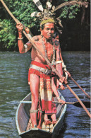 MALAISIE #FG57489 MALAYSIA SARAWAK IBAN BOATMAN - Malasia