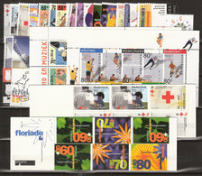 1992 Jaargang Nederland + December Sheet.  Postfris/MNH** - Années Complètes