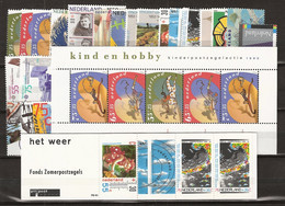 1990 Jaargang Nederland + DECEMBER Sheet. Postfris/MNH** - Années Complètes