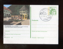 "BUNDESREPUBLIK DEUTSCHLAND" 1982, Bildpostkarte Mit Bildgleichem Stempel Ex "EPPENBRUNN" (L2066) - Cartes Postales Illustrées - Oblitérées