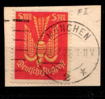 Deutsches Reich 218 F I POR Postfrisch Geprüft Peschel #GV308 - Used Stamps