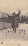 75. PARIS. CPA . LE CHARMEUR D’OISEAUX AU JARDIN DES TUILERIES. " LA CHAMANTE AMITIE ". ANNEE 1914 + TEXTE - Parques, Jardines