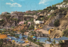 CARTOLINA  C16 S.ANGELO D'ISCHIA,NAPOLI,CAMPANIA-GIARDINI TERME APHRODITE-SOLE,MARE,VACANZA,BELLA ITALIA,VIAGGIATA 1970 - Napoli