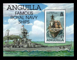 Anguilla Block 107 Mit 1114 Postfrisch Schifffahrt #GQ793 - Anguilla (1968-...)