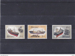 FEROE 1987 Bateaux De Pêche, Chalutiers Yvert 145-147, Michel 151-153 NEUF** MNH Cote Yv 13,50 Euros - Faroe Islands