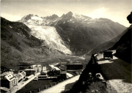 Gletsch Im Jahre 1932 - Rhonegletscher, Galenstock (43A113) - Reproduktion - Obergoms
