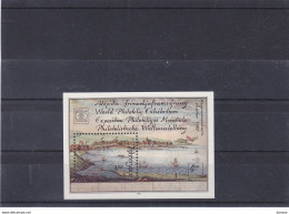 FEROE 1987  HAFNIA Peinture, Baie De Torshavn, Bateaux Yvert BF 3, Michel Bl 3 NEUF** MNH Cote 5 Euros - Islas Faeroes