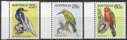 1980 Australia Birds 3v. MNH Michel N. 705/07 - Altri & Non Classificati