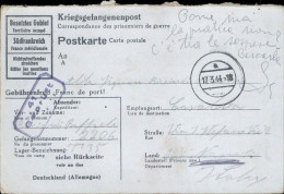 Cr633  Franchigia Militare Prigioniero Di Guerra In Germania Per Casalba Caserta - Franchigia