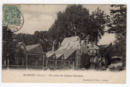 CPA Albert Somme 80 Un Coin De L' Usine De Cycles Rochet Bicyclettes Vélos Détruite Durant La Guerre 14 18 édit G Ridel - Albert