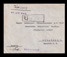 IRAN 1949. Airmail Cover To Hungary - Irán