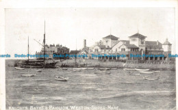 R105454 Knights Baths And Pavilion. Weston Super Mare. 1907 - World