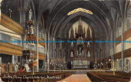 R106196 Notre Dame Church Interior. Montreal. B. Hopkins - Monde
