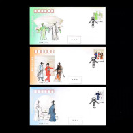 China FDC/2024-8 Chinese Opera — Yue Opera 3v MNH - 2020-…