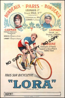 PHOTO CYCLISME ALAVOINE BURDEOS PARIS - Cycling