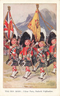 ILLUSTRATEUR  #FG57501 ERNEST IBBETSON THE BOY ARMY COLOUR PARTY SEAFORTH HIGHLANDERS - Altri & Non Classificati