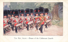 ILLUSTRATEUR  #FG57502 ERNEST IBBETSON THE BOY ARMY DRUMS OF THE COLDSTREAM GUARDS - Altri & Non Classificati