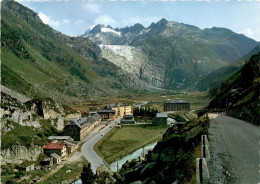 Gletsch Mit Rhonegletscher Und Galenstock (14109) - Obergoms