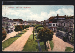 AK Uttendorf /Ob. Oest., Marktplatz Aus Der Vogelschau  - Altri & Non Classificati