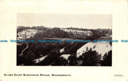R106235 Alume Chine Suspension Bridge. Bournemouth. Arcadia. 1911 - Mundo
