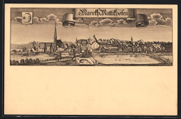 Künstler-AK Mattighofen, Ortsansicht Um 1700  - Sonstige & Ohne Zuordnung
