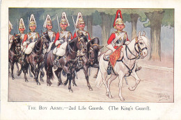 ILLUSTRATEUR  #FG57504 ERNEST IBBETSON THE BOY ARMY 2ND LIFE GUARDS THE KING S GUARD - Altri & Non Classificati