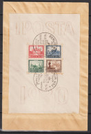 Block 1 Auf Echt Gelaufenen R Brief  (0737) - Used Stamps