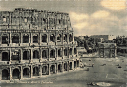 ITALIE - Roma - Colosseo E Arco Di Costantino - Carte Postale - Colosseum