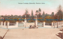 R104986 Parque Lezama. Entrada. Buenos Aires. J. De L. And H. Carmelo Ibarra - Mundo