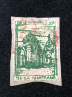 Vietnam South Stamps Before 1975(30 $ Wedge PAPER Nha Trang) 1pcs 1 Stamps Quality Good - Collezioni