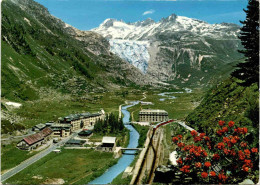 Gletsch - Rhonegletscher, Furkapass (7367) * 31. 7. 1980 - Obergoms