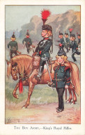 ILLUSTRATEUR  #FG57506 ERNEST IBBETSON THE BOY ARMY KINGS ROYAL RIFLES - Altri & Non Classificati