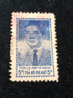 Vietnam South Stamps Before 1975(5 $ Wedge PAPER Hue) 1pcs 1 Stamps Quality Good - Collections