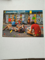 CARTOLINE 17X10,5: HOLLAND / AMSTERDAM STREETLIFE - NON VIAGGIATA - F/G - COLORI - LEGGI - Sammlungen & Sammellose