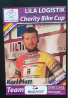 Karl Platt Lila Logistik Charity Bike Cup - Cycling