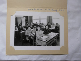 PHOTO ANCIENNE (13 X 18 Cm) : Scène Animée - Ecole BERCY CM2 - 1964 - Orte