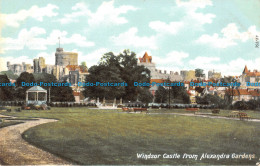 R105560 Windsor Castle From Alexandra Gardens. Frith - Mondo