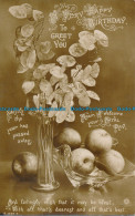 R106314 A Very Happy Birthday To Greet You. Apples. 1917 - Mondo