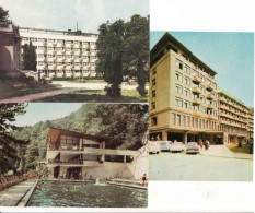 Slovakia, 3 X Trenčianske Teplice, Spa, Liečebny Dom Pax A Machnáč, Kupalisko Zelená žaba, Unused 1967 - Slovacchia