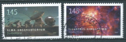 ALLEMAGNE ALEMANIA GERMANY DEUTSCHLAND BUND   2018 ASTROPHYIK III SET 2V USEDMI 3425-26 YT 3204-05 S 3073-74 SG 4227-28 - Used Stamps