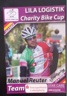 Manuel Reuter Lila Logistik Charity Bike Cup - Cycling