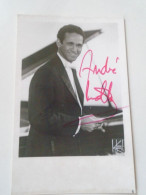 D203357  Signature -Autograph  - André Watts - American Classical Pianist  1981 - Zangers & Muzikanten