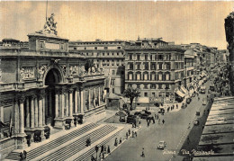 ITALIE - Roma - Via Nazionale - Animé - Carte Postale - Otros Monumentos Y Edificios
