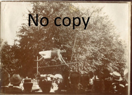 PHOTO FRANCAISE - EPREUVE SPORTIVE DU 17e CHASSEURS A CHEVAL A LUNEVILLE MEURTHE ET MOSELLE 1909 - Lieux