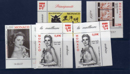 Monaco - Grace Kelly - Kurosawa - Auguste Lumiere - Cinema - Films - Neufs** - MNH - Unused Stamps