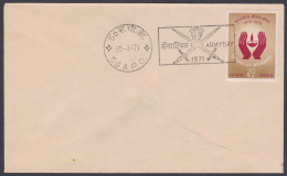 Inde India 1971 Special Cover Indian Army, Army Day, Military, Militaria, Sword, Pictorial Postmark - Lettres & Documents