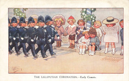 ILLUSTRATEUR  #FG57516 ERNEST IBBETSON THE LILLIPUTIAN CORONATION EARLYS COMERS - Sonstige & Ohne Zuordnung