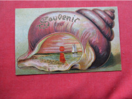 Embossed  Souvenir  From Shell.     Ref 6413 - Autres & Non Classés