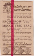 Pub Reclame - Biscuits Frou Frou - De Lindeboom Amsterdam - Orig. Knipsel Coupure Tijdschrift Magazine - 1925 - Non Classés